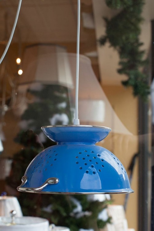 Colander Pendant Light