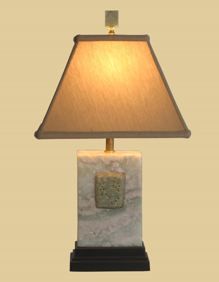 Endon Boutique lampshade 16 inch Slate grey silk brushed gold 250mm H x 400mm D 