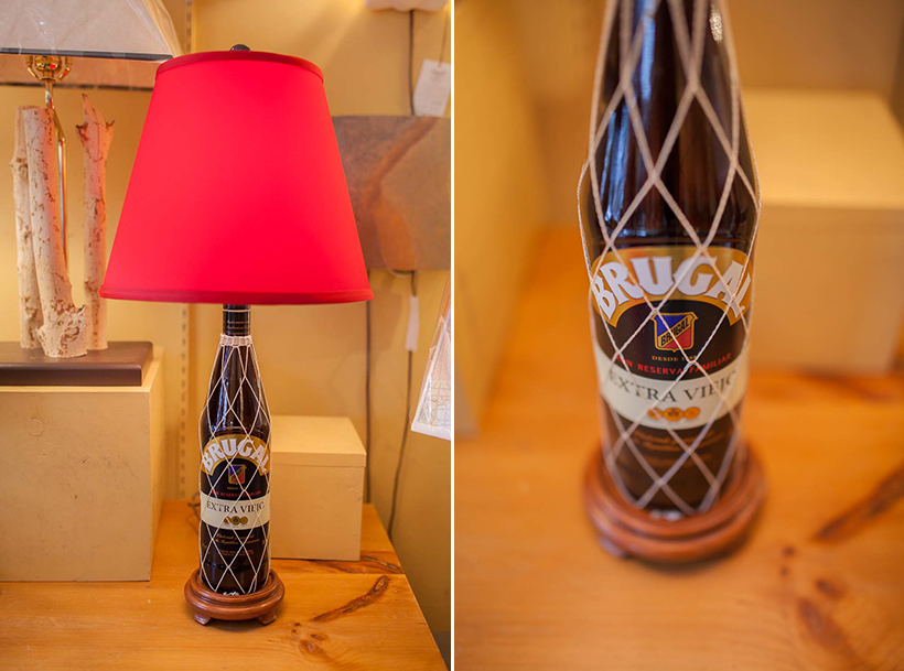 Custom Made Bottle Lamp