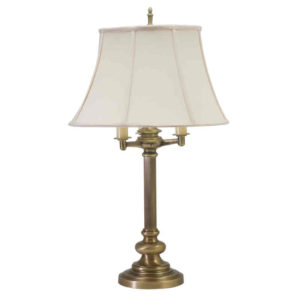 N650-AB_House of Troy Newport Six-Way Table Lamp in an Antique Brass Finish