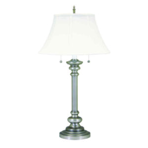 N651-AB_House of Troy Newport Two-Light Table Lamp in an Antique Brass Finish