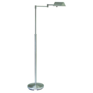Pinnacle Adjustable Height Halogen Pharmacy Floor Lamp