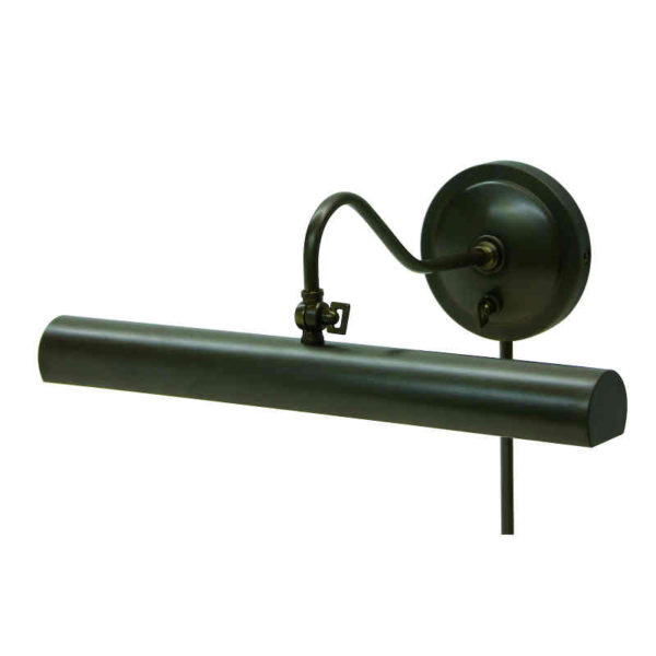 PL16-OB_House of Troy Library Single Light Wall Swing Arm Lamp in an Oil Rubbed Bronze Finish
