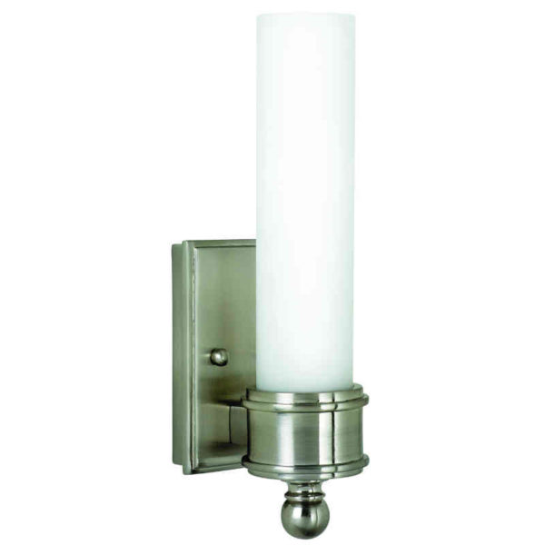WL601-SN_House of Troy Single Light Decorative Wall Sconce in a Satin Nickel Finish