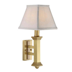 WL609-SN_House of Troy Single Light Decorative Wall Sconce in a Satin Nickel Finish
