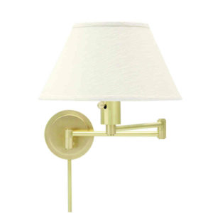 WS14-9_House of Troy Home / Office Single Light Wall Swing Arm Lamp in a White Finish