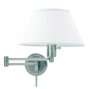 WS14-9_House of Troy Home / Office Single Light Wall Swing Arm Lamp in a White Finish