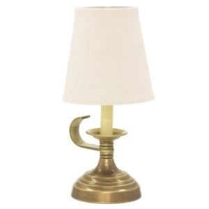 ch878_House of Troy Coach Accent Lamp in an Antique Brass Finish