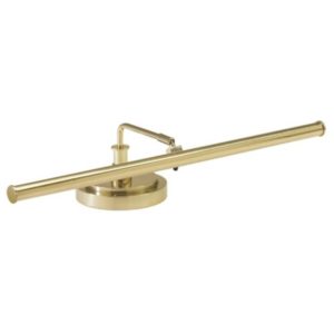 pled101-617_House of Troy Piano and Desk Lamp in Black with Polished Brass Accents