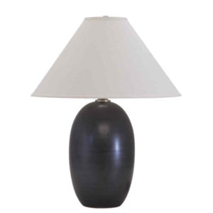 GS150-WM_House of Troy 28.5"Scatchard Ceramic Table Lamp in a White Matte Finish
