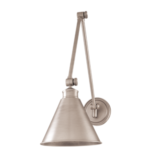 4721-AN_Hudson Valley Exeter Single Light Adjustable Wall Sconce and Wall Swing Arm Lamp in an Antique Nickel Finish