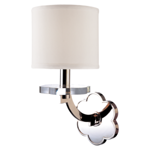 1421-PN_Hudson Valley Garrison Single Light Wall Sconce in a Polished Nickel Finish