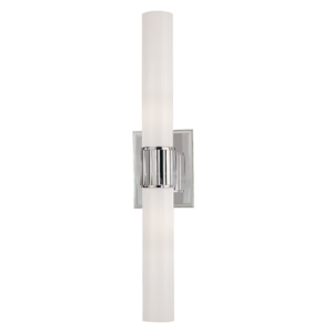1822-PN_Hudson Valley Fulton 2-Light Light Bar in a Polished Nickel Finish