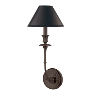1861-PN_Hudson Valley Jasper Single Light Wall Sconce in a Polished Nickel Finish
