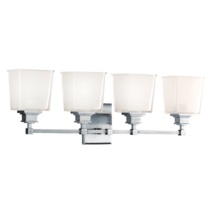 1954-PC_Hudson Valley Berwick 4-Light Bathroom Wall Light in a Polished Chrome Finish