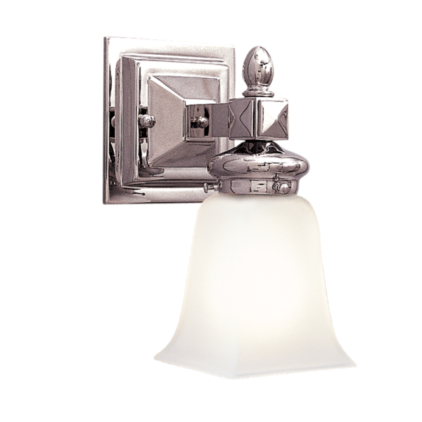 2821-PN_Hudson Valley Cumberland Single Light Bath Sconce in a Polished Nickel Finish
