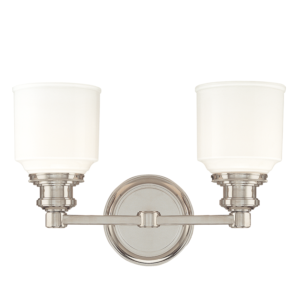3402-PN_Hudson Valley Windham 2-Light Bath Sconce in a Polished Nickel Finish