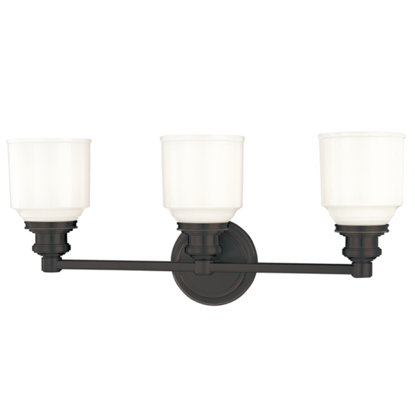3403-OB_Hudson Valley Windham 3-Light Bath in an Old Bronze Finish