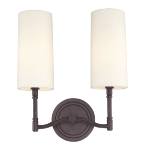 362-OB_Hudson Valley Dillon 2-Light Wall Sconce in an Old Bronze Finish