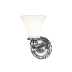 4501-PN_Hudson Valley Weston Single Light Bath Sconce in a Polished Nickel Finish