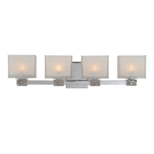 4664-PN_Hudson Valley Hartsdale 4-Light Bath Sconce in a Polished Nickel Finish