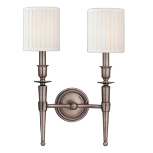 4902-AN_Hudson Valley Abington 2-Light Wall Sconce in an Antique Nickel Finish