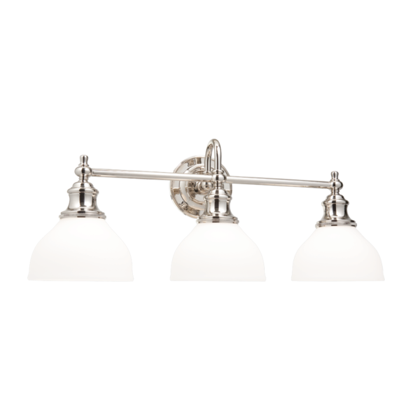 5903-PN_Hudson Valley Sutton 3-Light Bath Sconce with an Opal Shade and Polished Nickel Accents