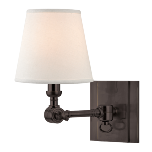 6231-AGB_Hudson Valley Hillsdale Single Light Wall Sconce in an Aged Brass Finish