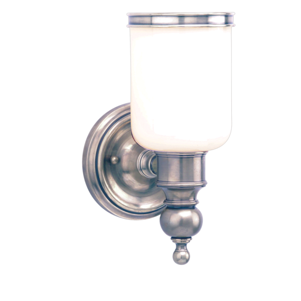 6301-AN_Hudson Valley Chatham Single Light Bath Sconce in an Antique Nickel Finish