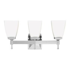 653-PC_Hudson Valley Kent 3-Light Bath Sconce in a Polished Chrome Finish