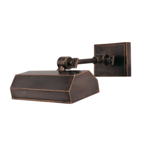 7008DB Hudson Valley Woodbury 8" Picture Light in a Distressed Bronze Finish