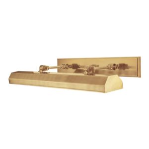7030-AGB_Hudson Valley Woodbury 30" Picture Light in an Aged Brass Finish