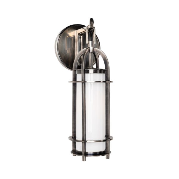 8501-HN_Hudson Valley Portland Wall Sconce and Bathroom Wall Fixture in an Historic Nickel Finish