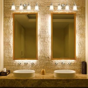4 Light Bathroom Vanity Lighting