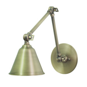 LLED30-OB_House of Troy Library Adjustable LED Wall Swing Arm Lamp in an Old Bronze Finish