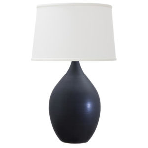 GS402-BG_House of Troy Scatchard 24.5" Ceramic Table Lamp - Blue Gloss