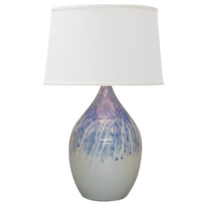 GS402-BG_House of Troy Scatchard 24.5" Ceramic Table Lamp - Blue Gloss
