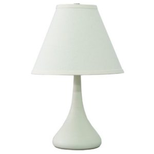 GS802-BG_House of Troy Scatchard Ceramic 19" Table Lamp in a Blue Gloss Finish