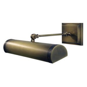 dst30-snblk_House of Troy 30" Direct Wire Steamer Picture Light in a Satin Nickel Finish with Black Accents
