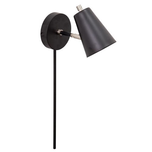 K175-BLK_House of Troy Kirby LED Wall Swing Arm Lamp in Black