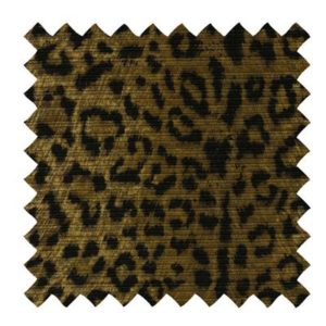 L501-Linen Fabric in a Cheetah Print