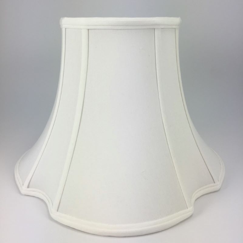 Round Inverted Silk Bell Lampshade
