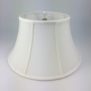 Floor and Swing Arm Shallow Silk Bell Lampshades