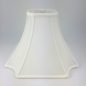 Oriental Inverted Square Silk Bell Lampshades