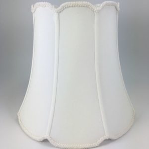 V-Notch Silk Bell Lampshades