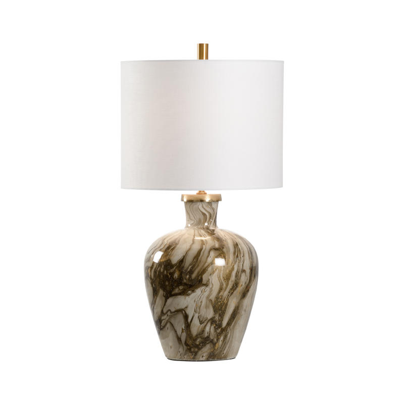 Wildwood Calacatta Gold Lamp - Concord Lamp and Shade