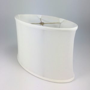 Narrow Oval Silk Drum Lampshades