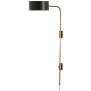 Currey Overture Brass Wall Sconce 5000 0059