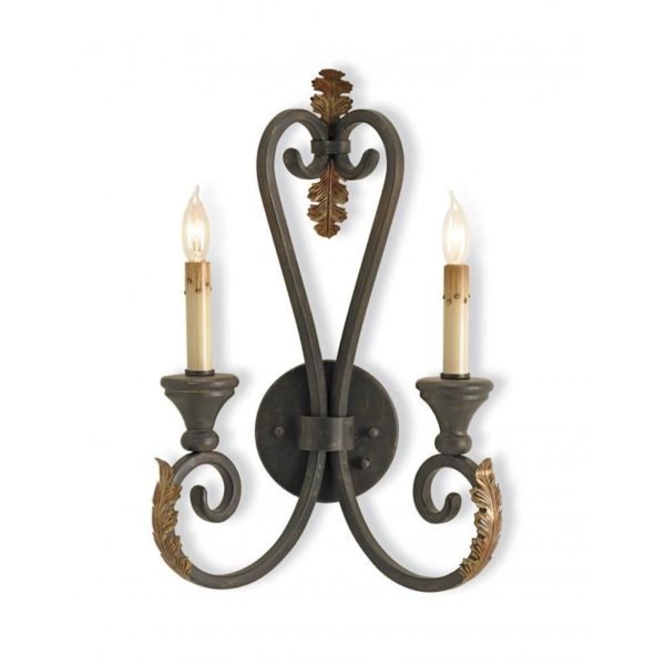 Currey Orleans Bronze Wall Sconce 5350