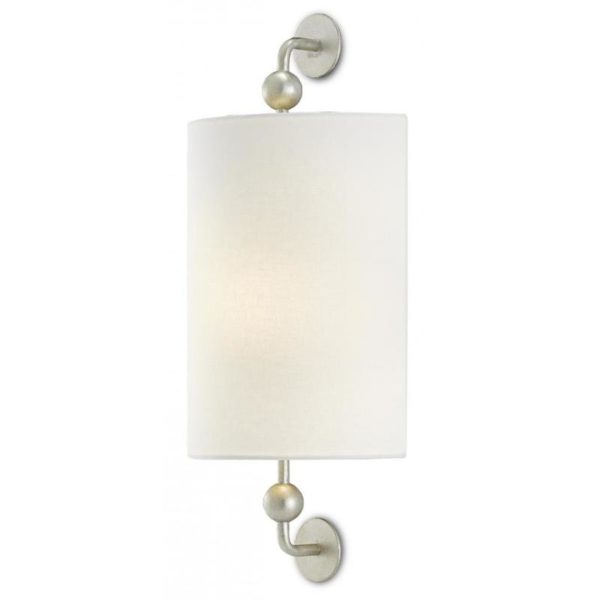 Currey Tavey Silver Wall Sconce 5900 0030